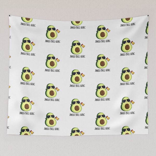 Item preview, Jingle Bell Guac Christmas Funny Guacamole Puns  designed and sold by punnybone.