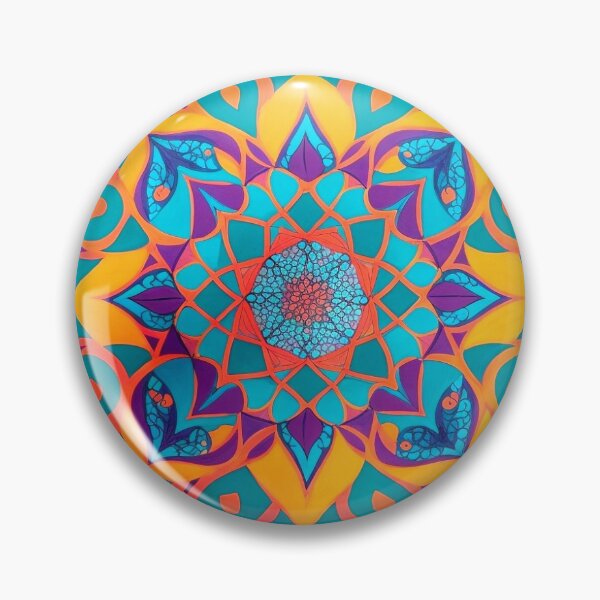 Item preview, Peacock Vibrant Pattern  designed and sold by Theo-B.