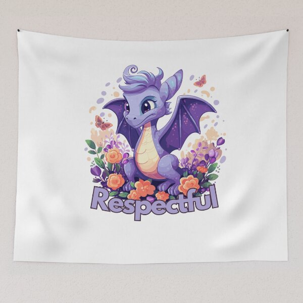 Item preview, Respectful Dragon designed and sold by CozyCanvasCrew.