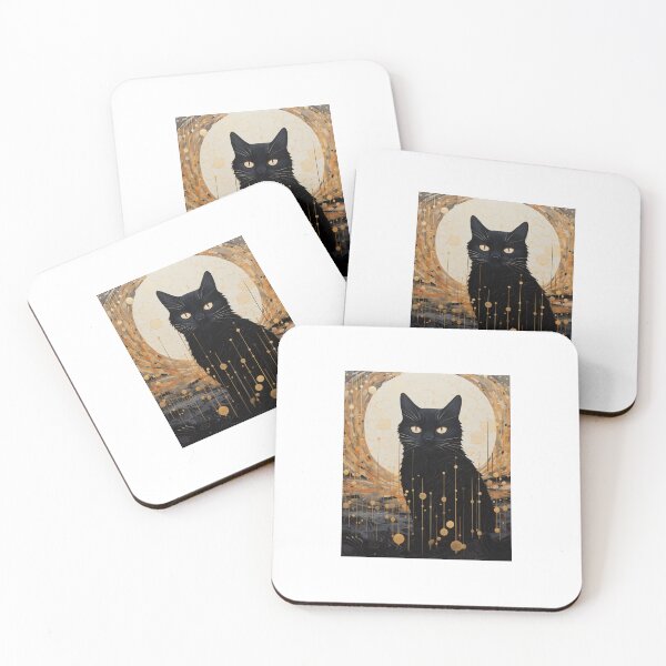 Item preview, black cat in a tunnel with light designed and sold by Filmharmony.