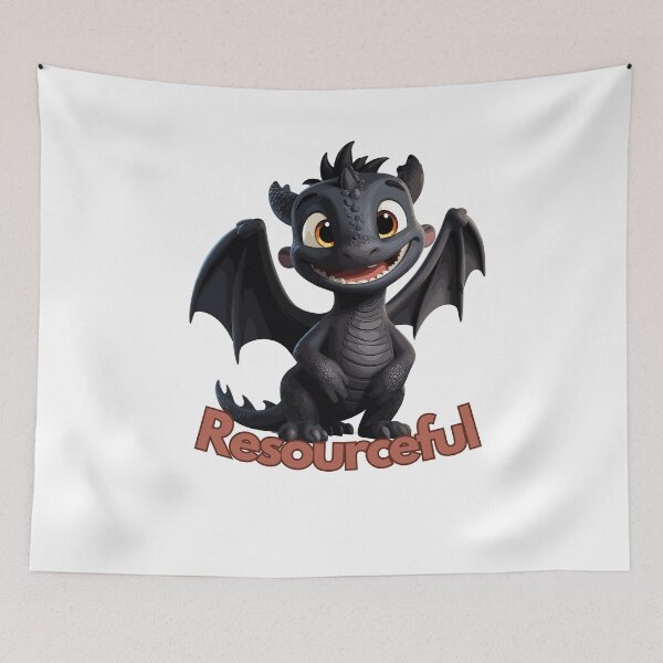 Item preview, Resourceful Dragon designed and sold by CozyCanvasCrew.