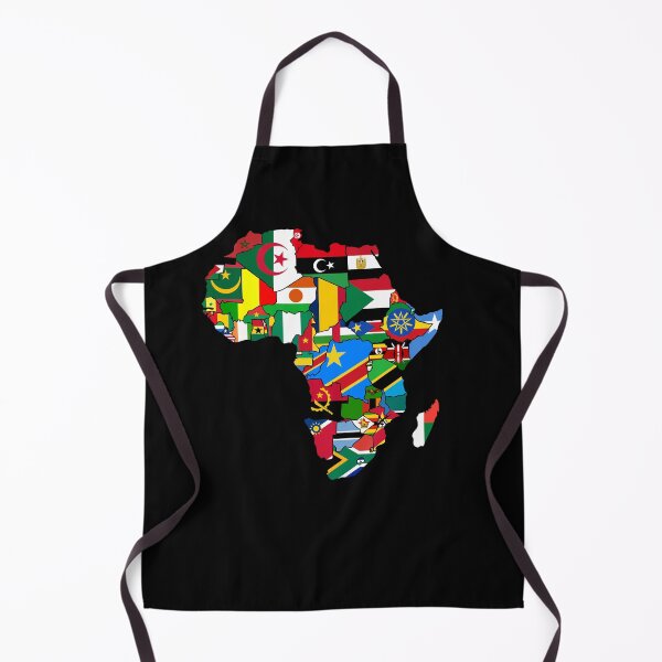 Item preview, Africa Continent Map with Country Corresponding Flags | African Pride designed and sold by d247.