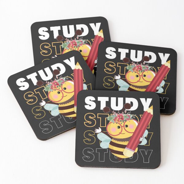 Item preview, Back To School Study With Bee Teacher Cotton Tshirt 2023 School Gift Group Shirt designed and sold by jobstee.