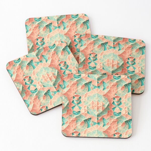Item preview, Intricate Vibrant Blue and Pink Pattern  designed and sold by Theo-B.