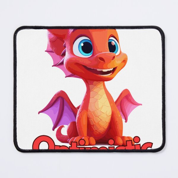 Artikelvorschau, Optimistic Dragon entworfen und verkauft von CozyCanvasCrew.
