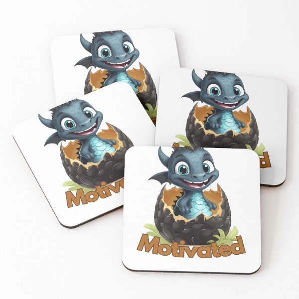 Item preview, Motivated Dragon designed and sold by CozyCanvasCrew.