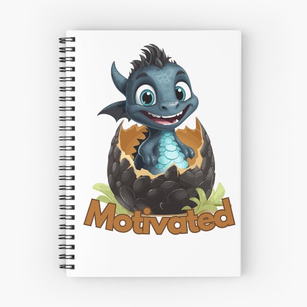 Item preview, Motivated Dragon designed and sold by CozyCanvasCrew.