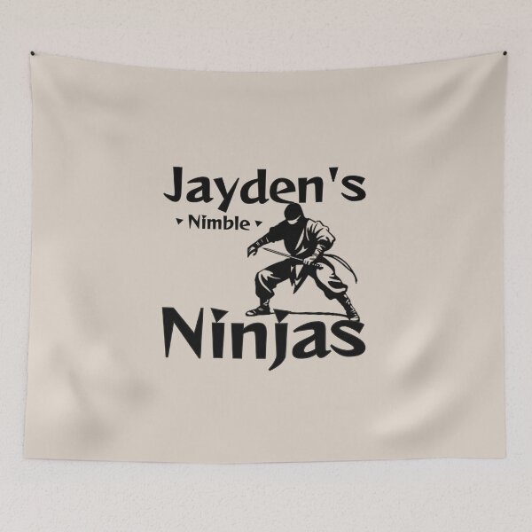 Item preview, Jayden’s Nimble Ninjas. Ninja. Sportsman  designed and sold by Tsifra.