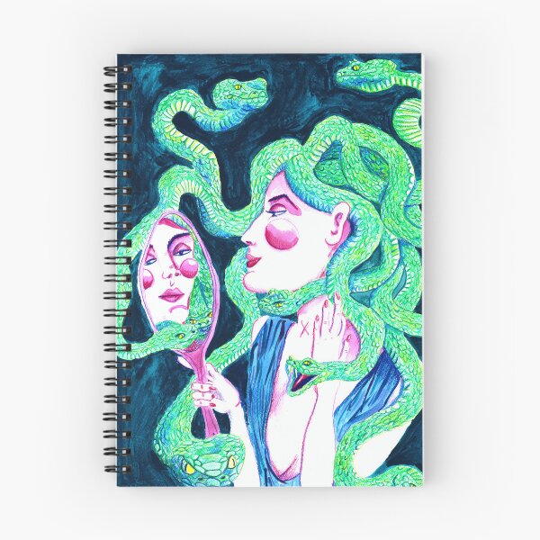 Item preview, Medusa and her mirror designed and sold by Anna Rivet.