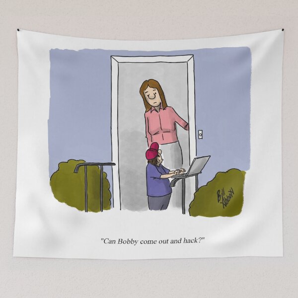 Item preview, Classic Computer Hacker Cartoon designed and sold by abbottoons.