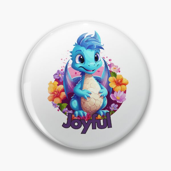 Item preview, Joyful Dragon designed and sold by CozyCanvasCrew.