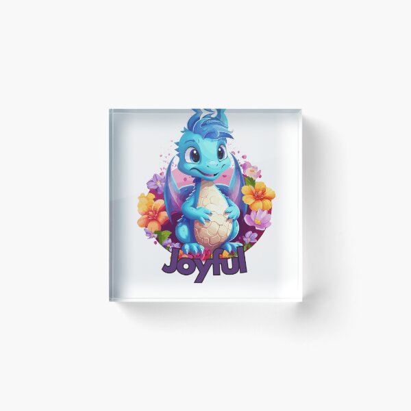 Item preview, Joyful Dragon designed and sold by CozyCanvasCrew.