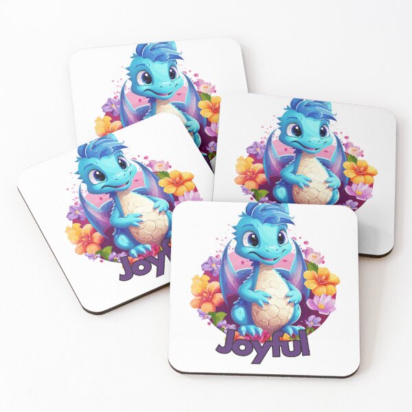 Item preview, Joyful Dragon designed and sold by CozyCanvasCrew.