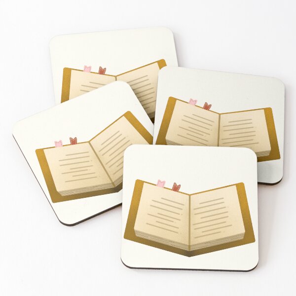 Item preview, Open book cottagecore and hygge sticker by DozyJov designed and sold by DozyJov.