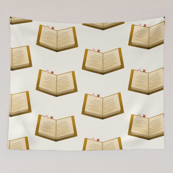 Item preview, Open book cottagecore and hygge sticker by DozyJov designed and sold by DozyJov.