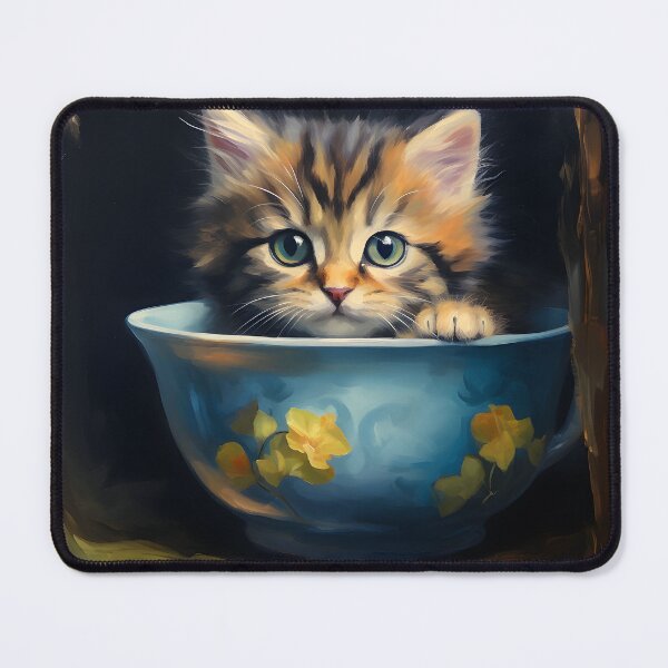 Item preview, Cat in a cup designed and sold by grebie.