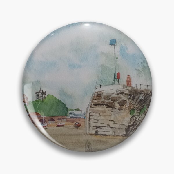 Item preview, Folkestone harbor entrance designed and sold by Justin Turney Art.