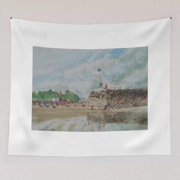 Item preview, Folkestone harbor entrance designed and sold by Justin Turney Art.