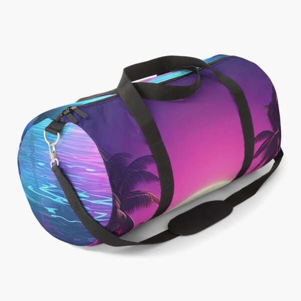 Item preview, Sunset Palms: Retrofuturistic Synthwave Paradise designed and sold by Mullet Monkey.