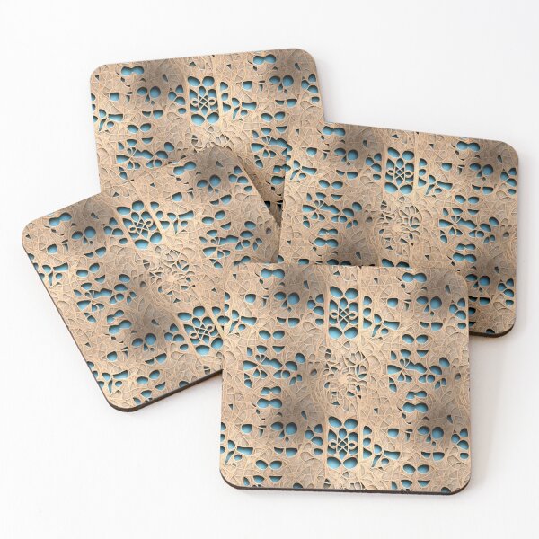 Item preview, Intricate Vibrant yellow and blue Pattern  designed and sold by Theo-B.