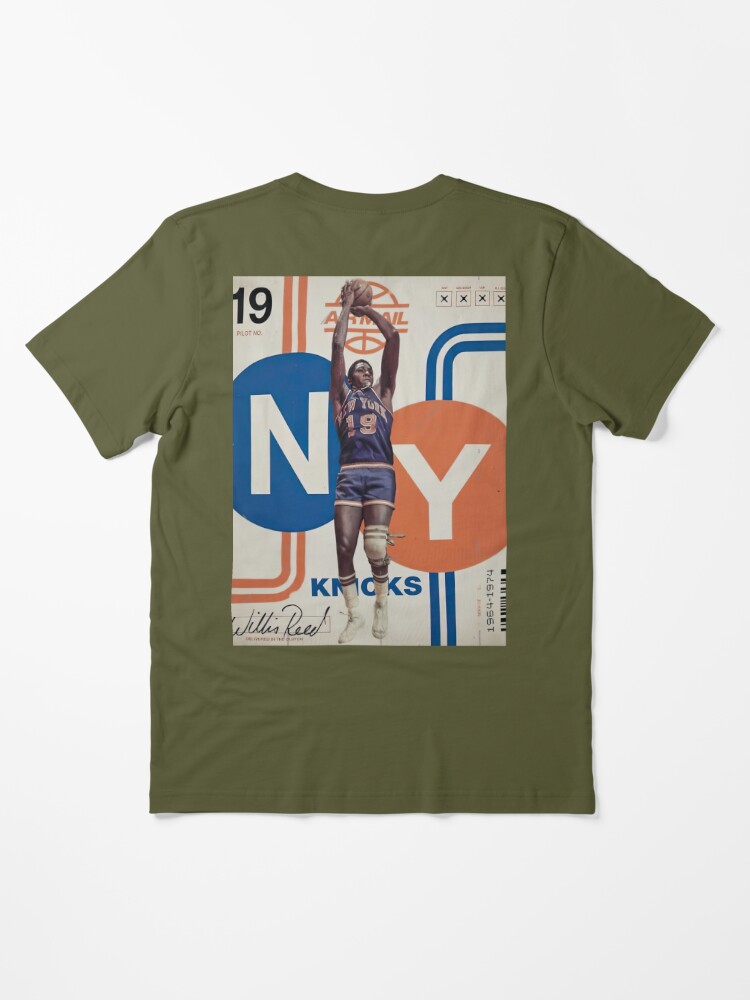 Willis Reed 1942 – 2023 New York Knicks, willis reed,willis reed 19,the  captain,basketball,champions Essential T-Shirt for Sale by StevenThomass