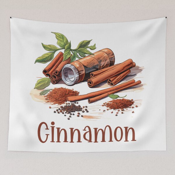Item preview, Hand Drawn Illustration of Cinnamon designed and sold by Sketch-Shack.