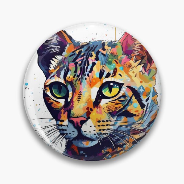 Artikelvorschau, OciStyle - Contemporary Ocicat Abstract Art on Vintage Designs entworfen und verkauft von DooodleGod.