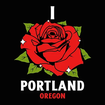 Vorschaubild zum Design Portland Oregon Rosenparade von JungleJava