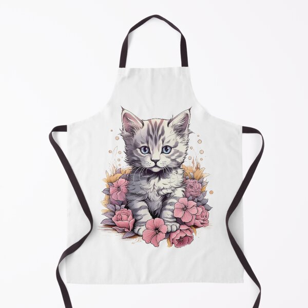 Item preview, Kitten Cutie Flower Design | PNG Sublimation designed and sold by JhazAineArtShop.