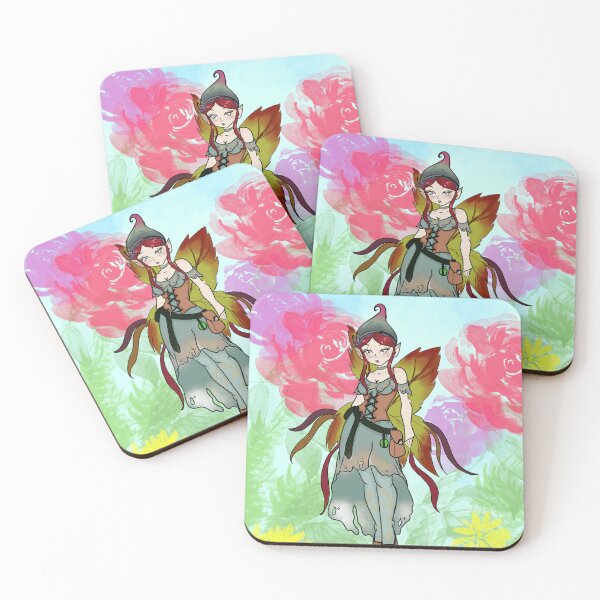 Item preview, green fairy designed and sold by deathbunnyink.