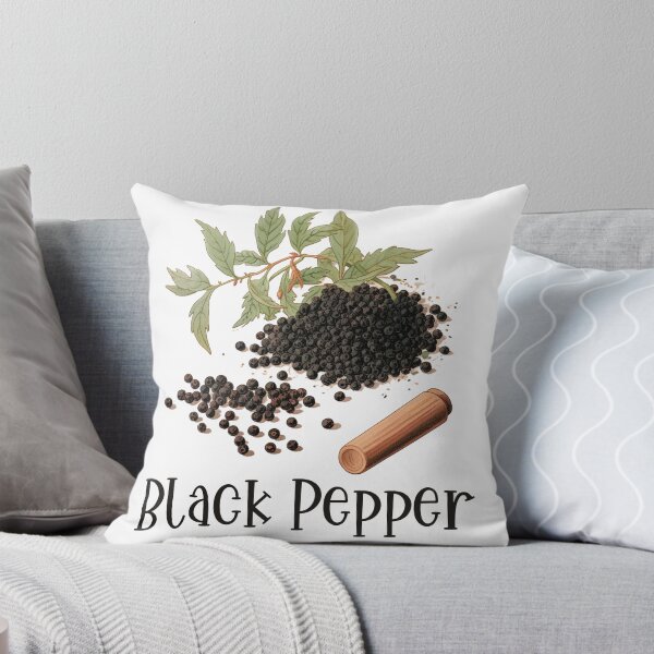 Item preview, Hand Drawn Illustration of Black Pepper designed and sold by Sketch-Shack.