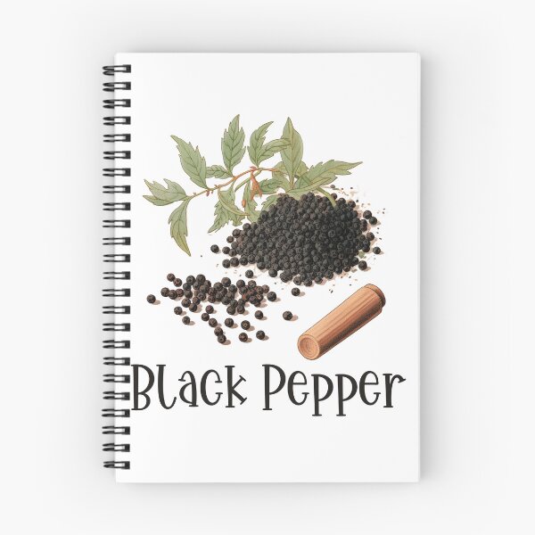 Item preview, Hand Drawn Illustration of Black Pepper designed and sold by Sketch-Shack.