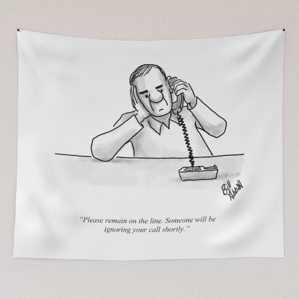 Item preview, Classic Customer Service Cartoon designed and sold by abbottoons.