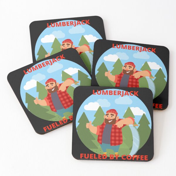 Item preview, LUMBERJACK FUELED BY COFFEE designed and sold by your-t-shirts55.