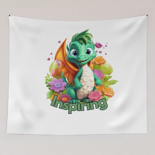 Artikelvorschau, Inspiring Dragon entworfen und verkauft von CozyCanvasCrew.