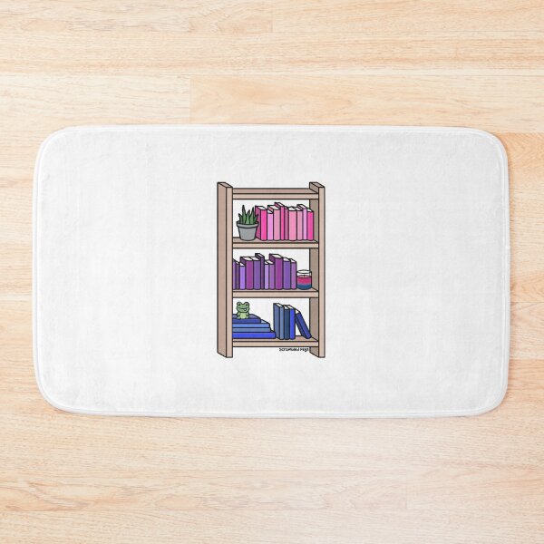 Item preview, Bisexual Pride Bookcase designed and sold by scrambledpegs.