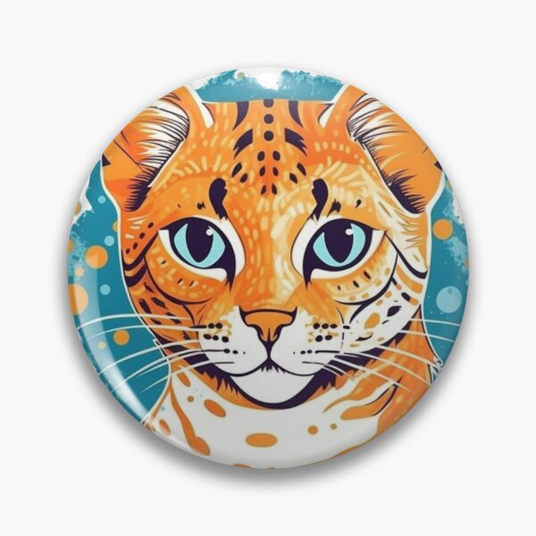 Item preview, Colorful Feline Designs - Perfect for Fun-loving Cat Breed designed and sold by DooodleGod.