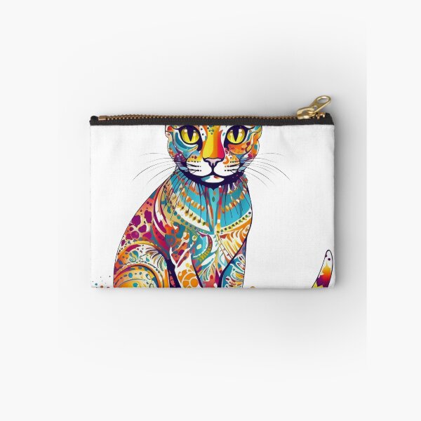 Item preview, off Your Feline Love with Ocicat Patterns Techwear – Cat Breed-Inspired AI-Designed Wrap designed and sold by DooodleGod.