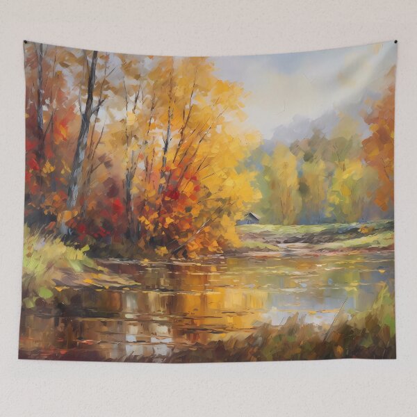 Item preview, Autumn's Reflections designed and sold by Wallart-Nisyo.