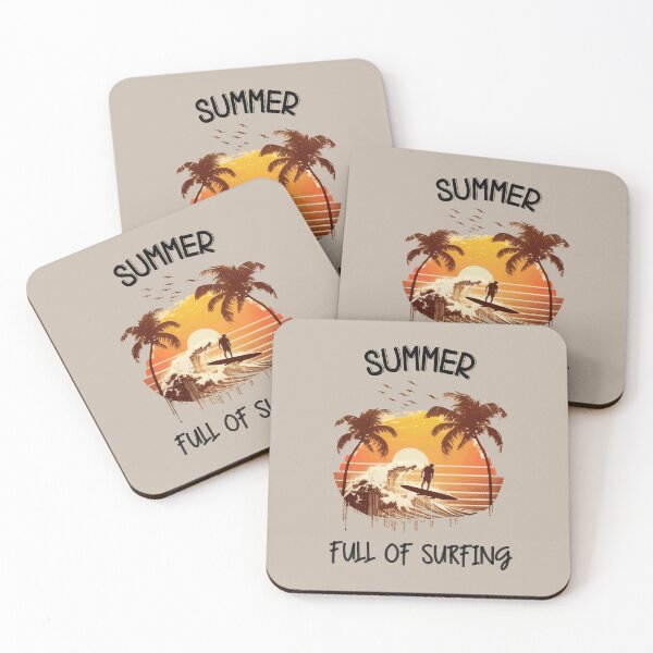 Item preview, Summer Full of surfing designed and sold by SunnyFunnyArt.