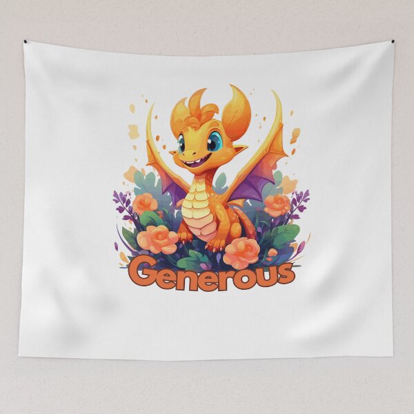 Item preview, Generous Dragon designed and sold by CozyCanvasCrew.