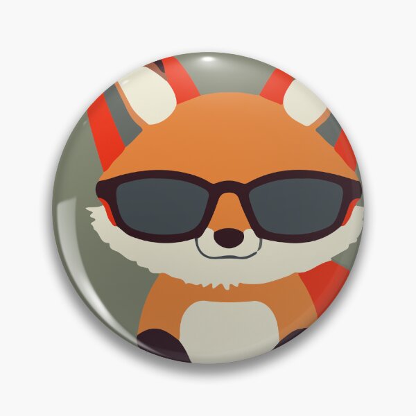 Item preview, a fox on vacation designed and sold by Puzzlecrafts.