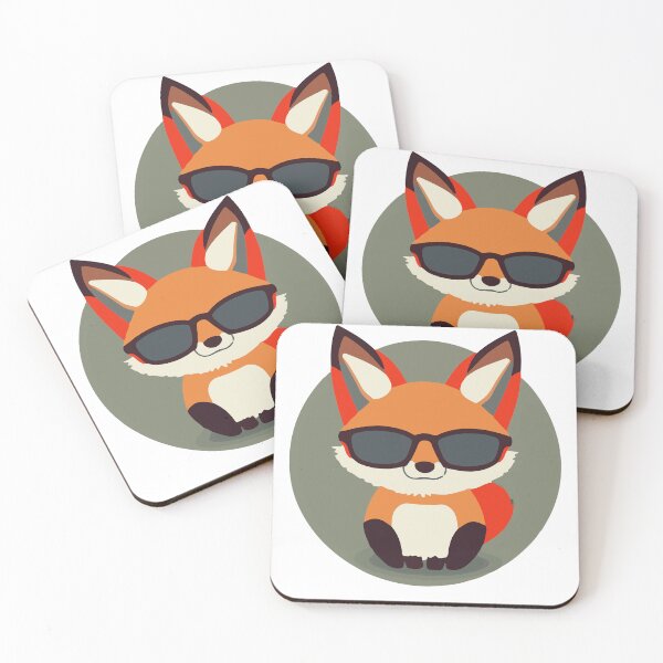 Item preview, a fox on vacation designed and sold by Puzzlecrafts.