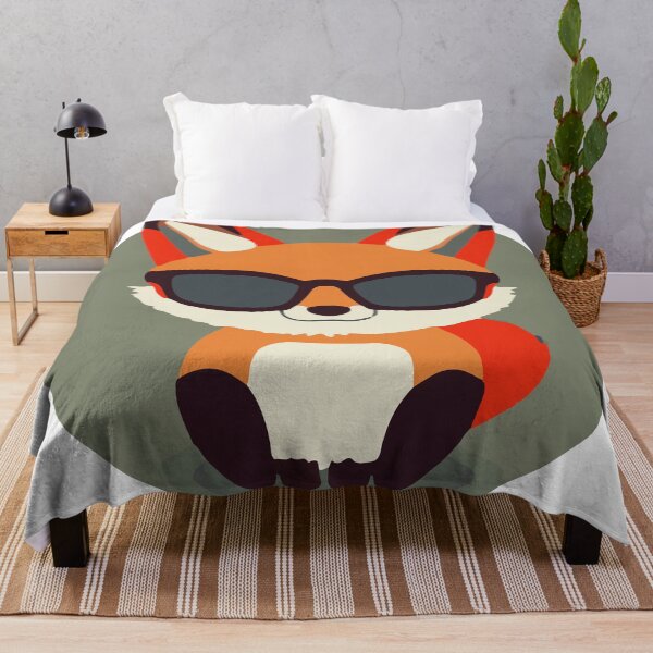 Item preview, a fox on vacation designed and sold by Puzzlecrafts.