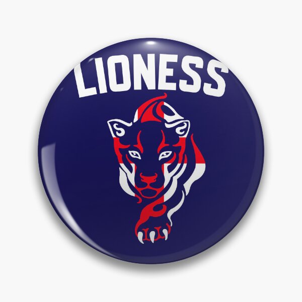 Item preview, Lioness. England Flag. Lionesses designed and sold by HalfCat.
