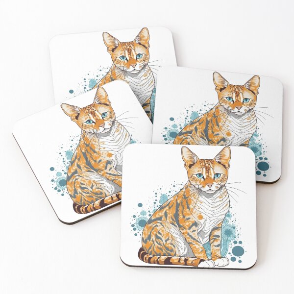 Item preview, Furvital's Playful Ocicat Breed Graphic Design for Cat Lovers: Energetic, Agile & Trainable Companion. designed and sold by DooodleGod.