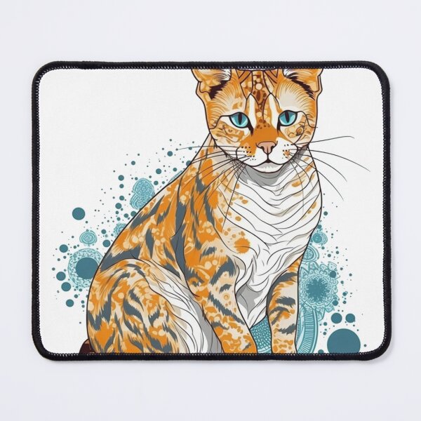 Item preview, Furvital's Playful Ocicat Breed Graphic Design for Cat Lovers: Energetic, Agile & Trainable Companion. designed and sold by DooodleGod.