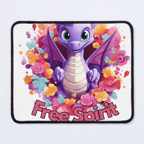 Item preview, Free-spirited Dragon designed and sold by CozyCanvasCrew.