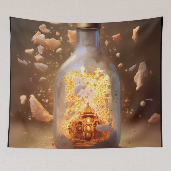 Item preview, Flaming Elixir designed and sold by Wallart-Nisyo.