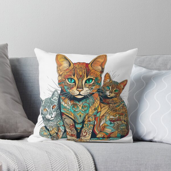 Item preview, Ocicat Collage Art: Feline Personality & Texture in Design designed and sold by DooodleGod.